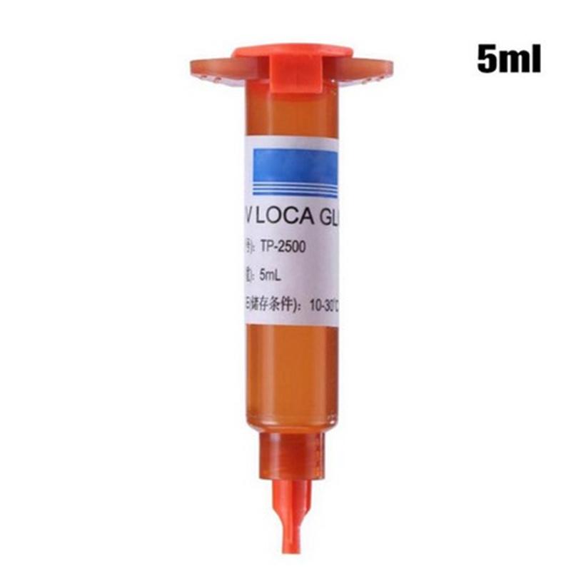 УФ-клей Loca Оптический прозрачный клей для сотового телефона Стеклянная линза для ремонта ЖК-дисплея 5G Tp-2500