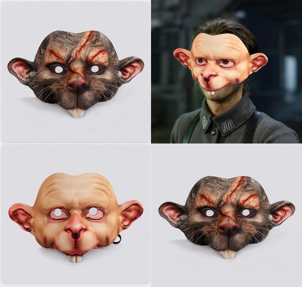 Хэллоуин Маска Мыши Ева Косплей Костюм Реквизит Для Вечеринки И Косплей Мероприятий