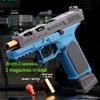 SIG17 Soft Bullet Toy Gun Shell Throwing Fake Pistol Manual Blowback Gun Arms Model Shooting Toys for Boys Children Adults Gifts