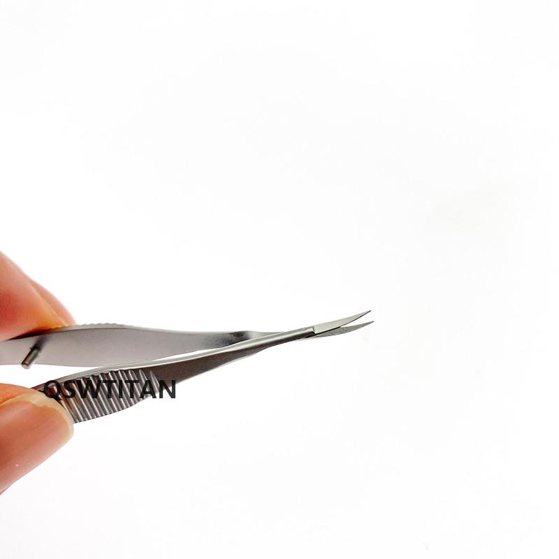 8.5cm Venus scissors Ophthalmic micro scissors eye surgical tools Stainless steel/ Titanium alloy scissors