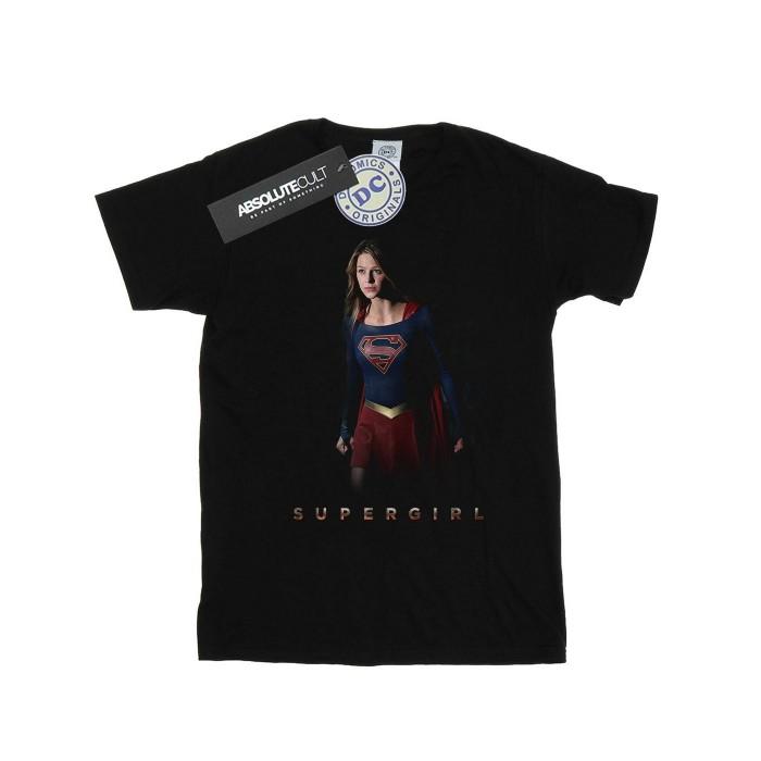 DC Comics Мужская футболка с изображением Кары Стэндинг из сериала «Супергерл»