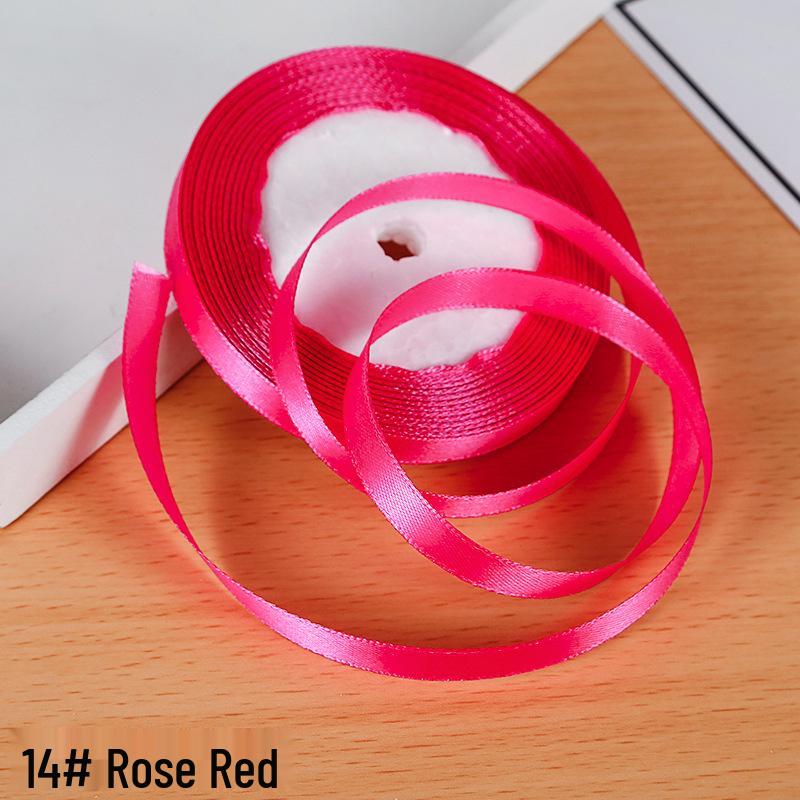 1 см атласная лента для украшения подарочной коробки и бантов, специальная для трансграничной торговли