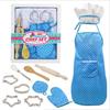 Children Play House Kitchen Toys Girls Cooking Cooking Set Baking Tools Cake Apron Chef Hat Set