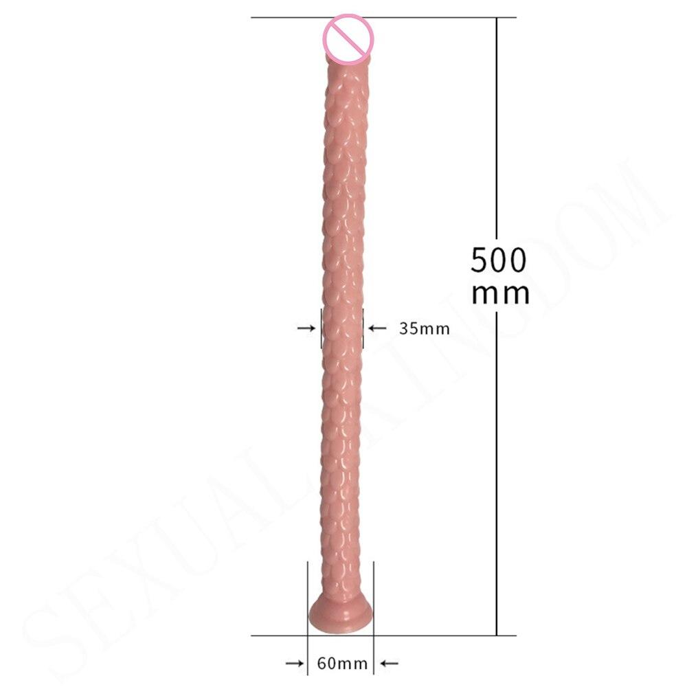 Супер длинная анальная пробка, огромный анус, анальная пробка на заднем дворе, силиконовый фаллоимитатор, массаж простаты, секс-игрушки для взрослых