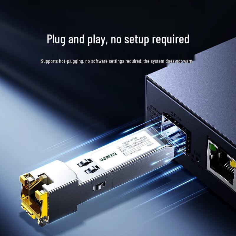 Ugreen SFP Gigabit Optical-to-Electrical RJ45 Module