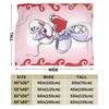 Warm Blanket Travel Diddl Diddlina Fall in Love Throw Blanket  Flannel Bedspread For Couch Chair Sofa Bed Print Sofa Bed Cover