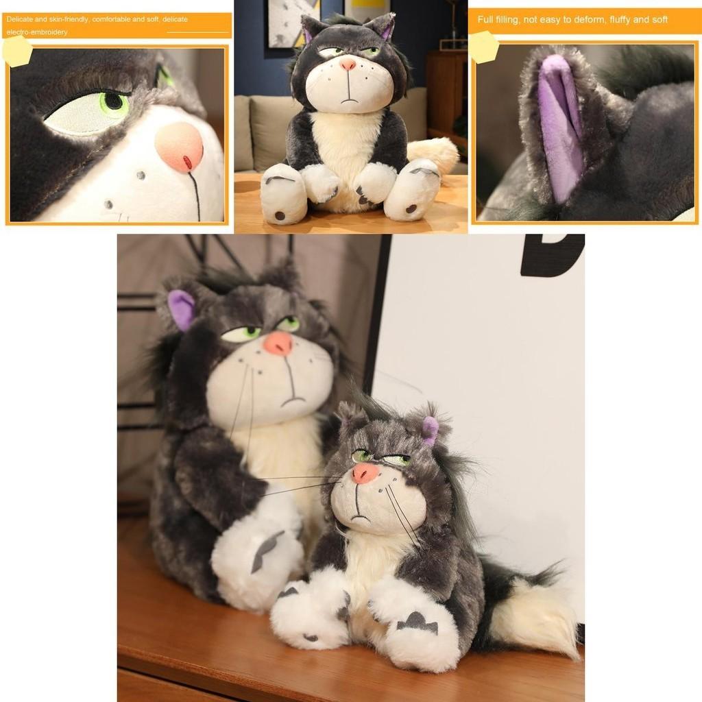 Disney Bad Cat Plush Toy Soft Stuffed Doll Gift Perfect For Kids And Adults