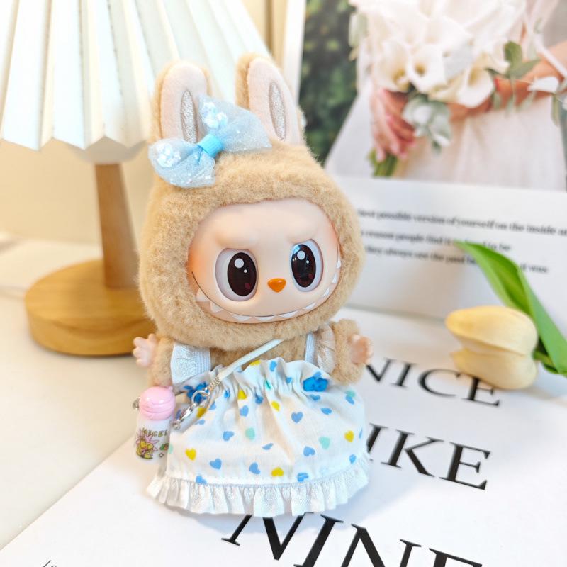 Кулон Виниловая Кукла Лабубу Поколения Свадебное Платье Слепой Бокс