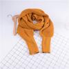 Trendy Long Neck Scarves Autumn Winter Scarf with Sleeves Gifts Knitted Wrap Shawl