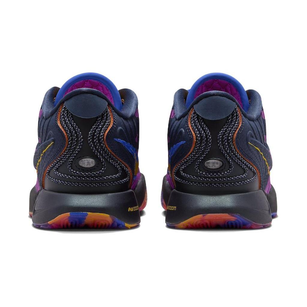 Nike LeBron 21 SE для школьников 'Summer Camp Pack - Summerverse' (унисекс) Гиперфиолетовый / Гиперион / Обсидиан / Ярко-мандариновый