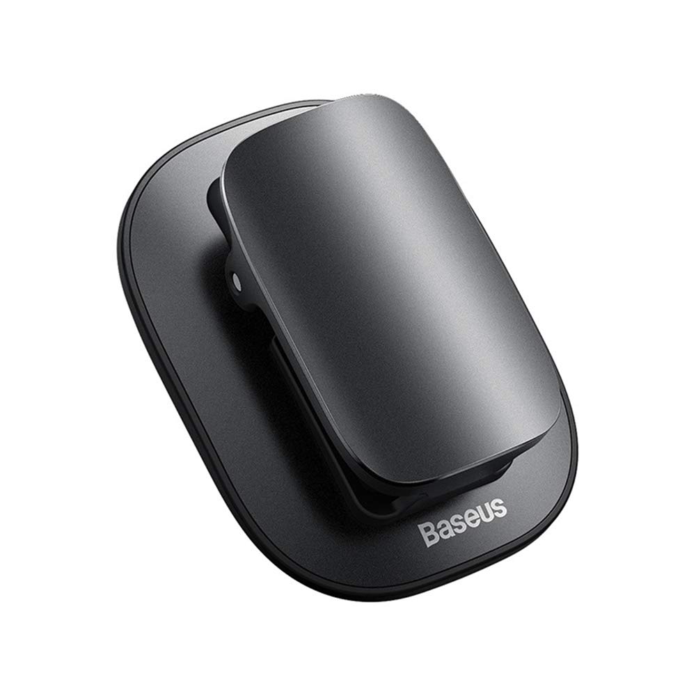 Zukida Car Glasses Clip Sunglasses Storage Glasses Box Car Glasses Case Card Glasses Accessories Storage Easy to Install Sun Visor (Black)