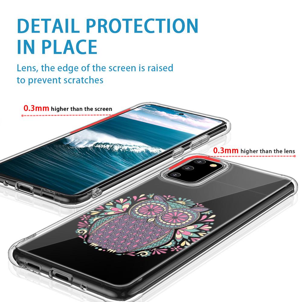 Cartoon Cute Owl Phone Case On For Samsung Galaxy A32 A52 A72 A 52 72 A22 A13 A33 4g 5g A52s A53 A50 A51 A70 A03 Silicone Cover