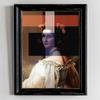 Funny Altered Art Portrait Poster Dark Academia Rococo Print Vintage Pastel Portrait Canvas Painting Bubblegum Baroque Art Print