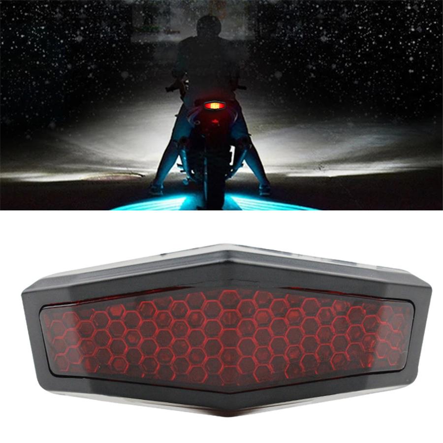 12 В 5 в 1 Мотоцикл Квадроцикл Светодиодный Задний Стоп-сигнал Тормоза Сигнал Стоп Указатель поворота