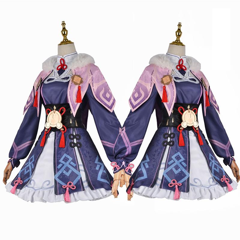 Аниме Yunjin косплей костюм женское фиолетовое платье Лолиты китайская опера специальная шляпа Хэллоуин вечерние милый комплект для девочек