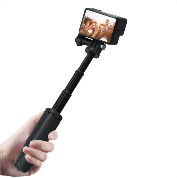 Штатив для Gopro Vlog, складной штатив, мини-портативный монопод для Go Pro Hero 11 10, черный аксессуар для экшн-камеры Osmo