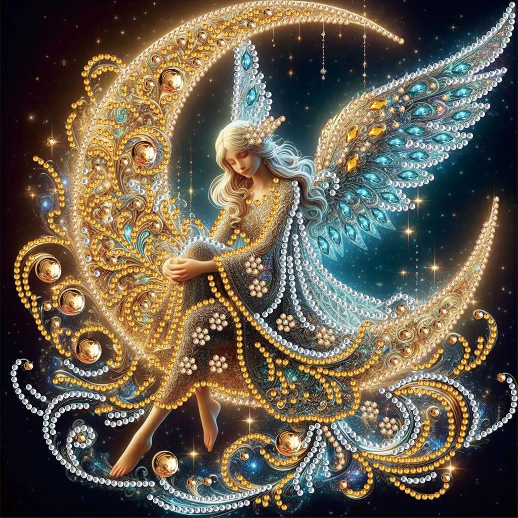 Алмазная мозаика, Алмазная мозаика специальной формы, Набор материалов для ручной работы (наклейки) 30 * 30 Алмазные наклейки Декоративная картина своими руками Трансграничный