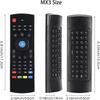 Новая Air Mouse MX3 Мини-клавиатура Беспроводной пульт 2.4G Многофункциональная Fly Mouse с инфракрасным обучением для Android Smart TV Box