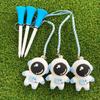 Astronaut Golf Ball Tees Cartoon Golf Ball Holder Golf Rubber Tees  Golf Enthusiasts