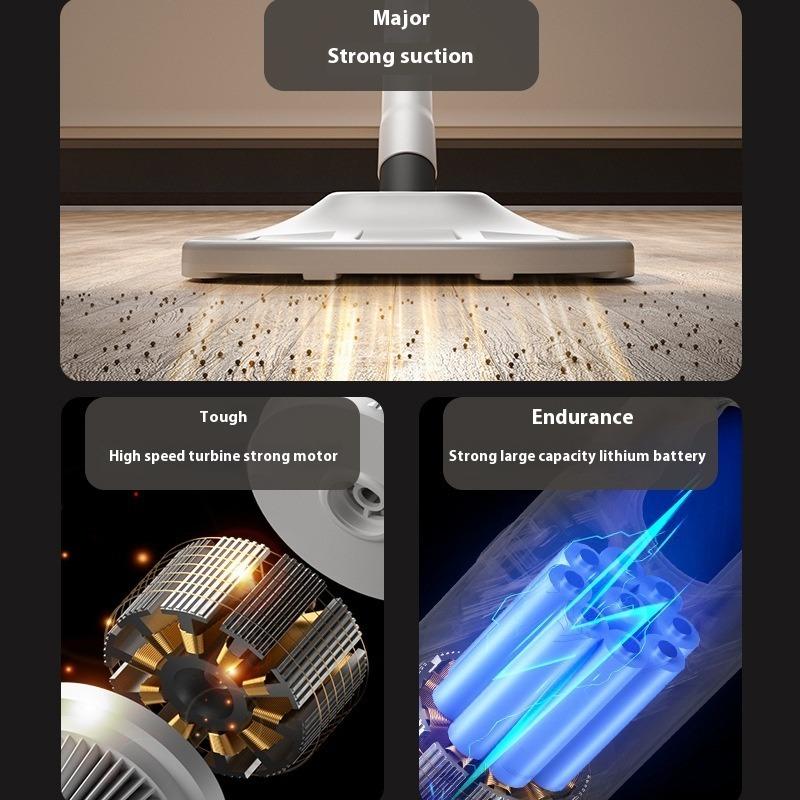 3-в-1 портативный большой всасывающий пылесос USB перезаряжаемый беспроводной ручной пылесос портативная шваброчная машина для автомобиля и дома