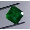 Natural Colombian Emerald Green Asscher Cut 14-15 Ct Fabulous Gemstone