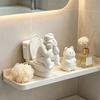 Cute Bathroom Thinker Statue Funny Desktop Small Ornament Toilet Thinker Figurine  Gift for Friends