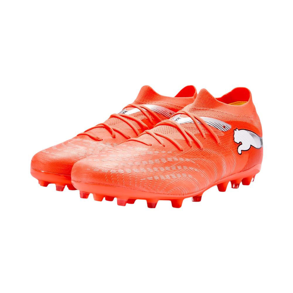 Puma Future 9 Match Удобные Универсальные Бутсы для Искусственного Газона с Поддержкой Унисекс Футбольные Бутсы Оранжевые 108904-01
