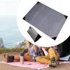 Outdoor Picnic Blanket Camping Play Mat with Storage Bag Beach Lawn for Barbecue Summer