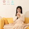 Fashion Wearable USB Electric Heated Blanket Washable 3 Heating Levels Warm Shawl Portable Heating Lap Blanket Office