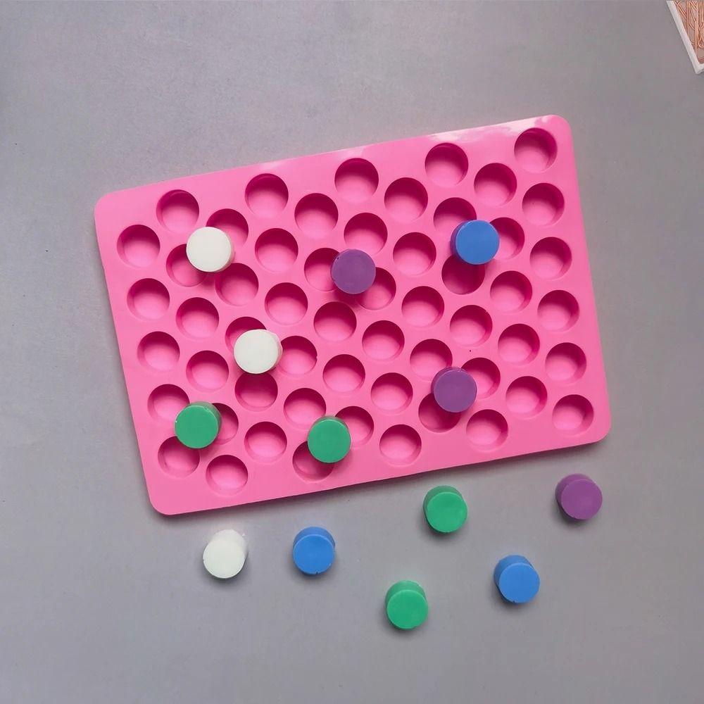 Silicone Cylindrical Molds 55 Cavity Chocolate Cake Mold DIY Candy Mold  Ice Cube Chocolate