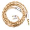 Linsoul LSC08 6N OCC Single Crystal Copper HiFi Earphone Upgrade Cable with 3.5mm Stereo Jack, 2.5mm TRRS Jack, and 4.4mm TRRRS Plugs. Compatible