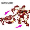 Морские Животные Строительный Блок DIY Креативная Сборка Краб Маленькие Детали Игрушка Акула Лобстер Робот Деформация Для Детей Взрослых Подарок
