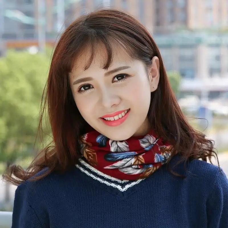 Women's Hat Scarf Stripped Cap Beanie Spring&Autumn Skullies Beanie Women Hat