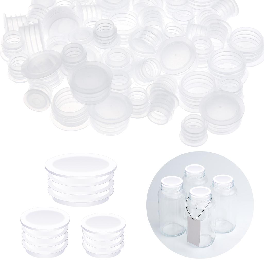 60 шт. пробки для шейкеров для соли и перца размером 3/4 дюйма, 1/2 дюйма и 7/16 дюйма