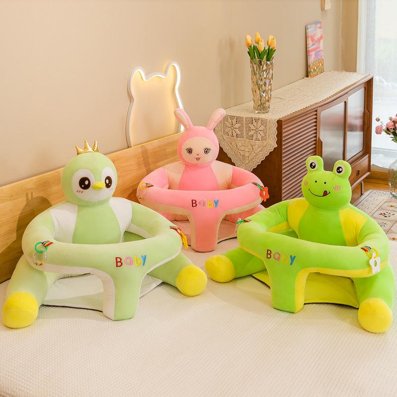 Cartoon, Hug The Baby, Learn To Sit On The Chair, Baby Soothing, Learn To Sit On The Sofa Chair, Comfortable Early Education, Sitting Posture Practice