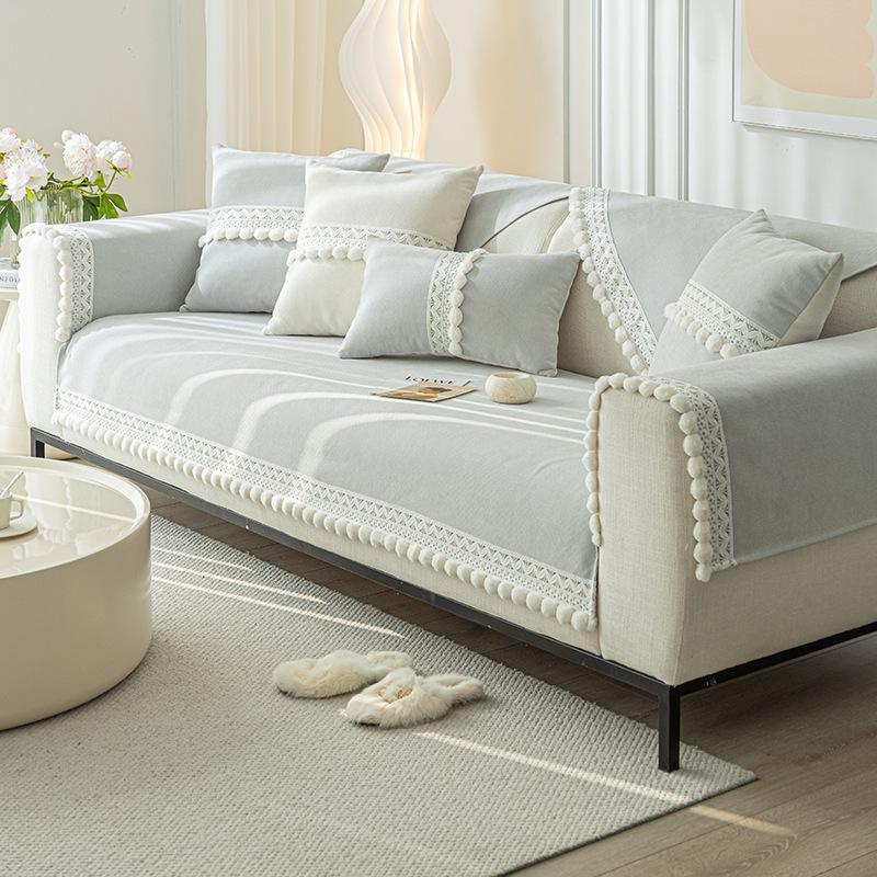 Chenier Sofa Cushion Is Universal In All Seasons New Simple Light Luxury Modern Seat Cushion Non-Slip And Anti-Running Sofa Cover