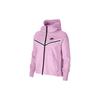 Sports Breathable Windproof Hooded Jacket Women Jackets Pink CW4299-680