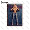 Sexy Metal Poster Angel Wings Girl Metal Signs Dropped Underwear Straps Woman Tin Signs Vintage Plaque for Bar Pub Home Decor