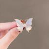 Butterfly Brooch Pin with Faux Pearl Anti-oxidation Lightweight Portable Decorative Brooch Stylish Accessory Pin Clothing Decoration