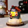 Santa-Claus Shop Micro Resin Ornament