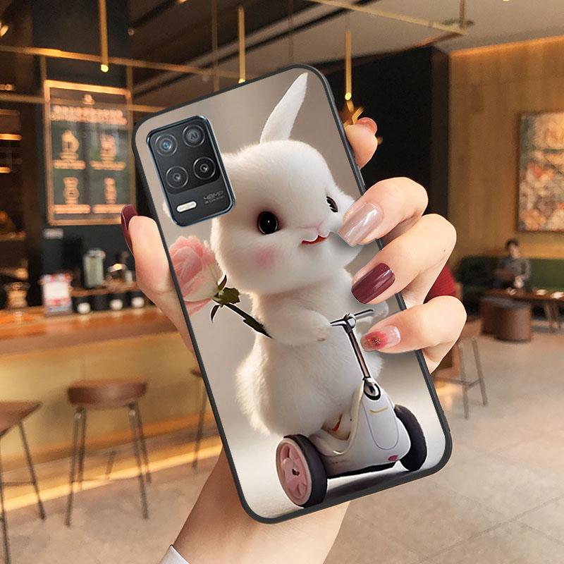 Rabbit Bunny Animal Phone Case For iPhone Samsung Galaxy Redmi Xiaomi Oppo OnePlus Note S A 7 8 9 10 11 12 13 14 20 21 22 23 53 54 Pro Max Plus Ultra