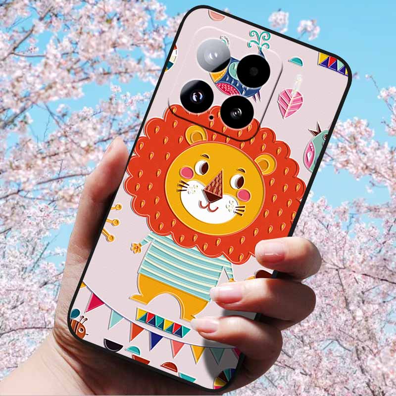 Для Xiaomi 15 Pro 5G 6.73" Чехлы 3D Рельефный Мягкий Силиконовый Чехол Ретро Тисненый для Xiaomi 15 5G Телефон Mi 15pro 15 3D Мягкий ТПУ Чехол