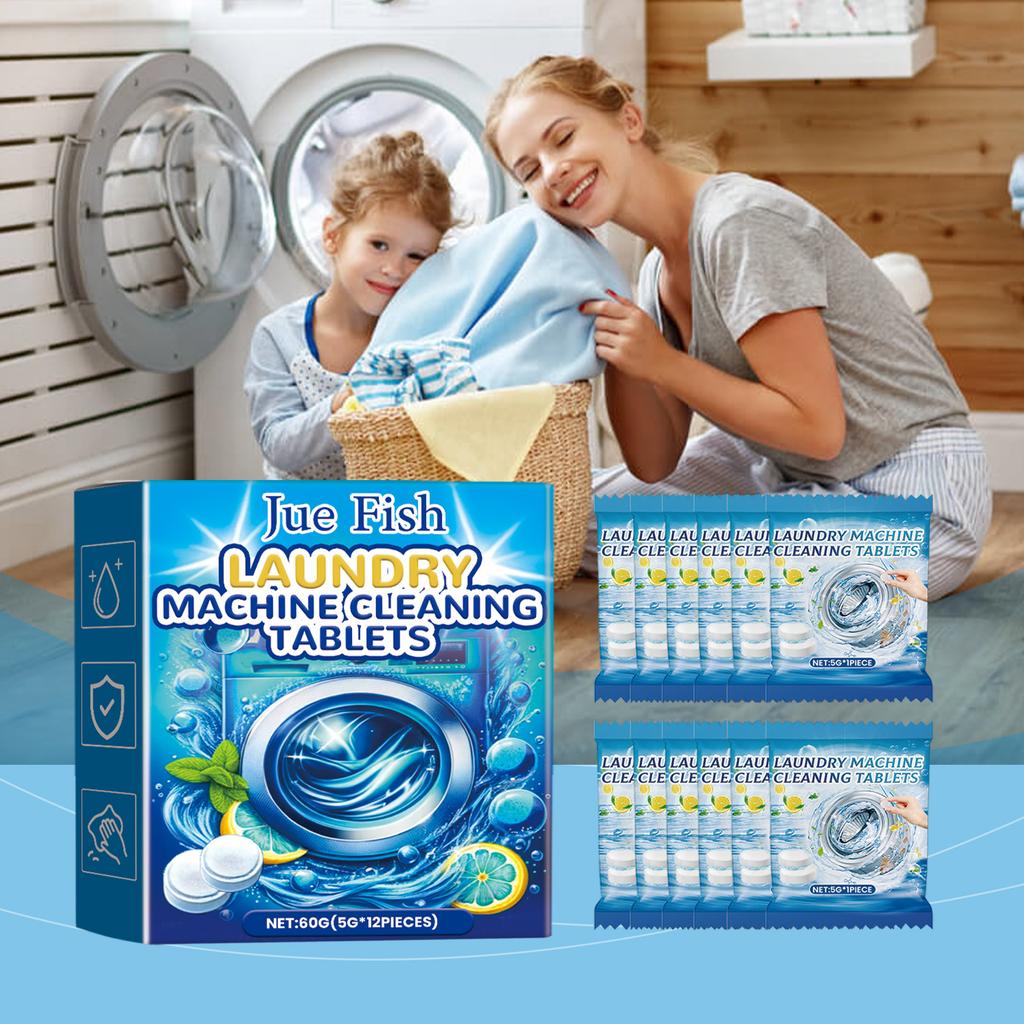 Шипучие таблетки для чистки стиральных машин, Мощное удаление грязи, Шипучие таблетки для чистки, Мощные чистящие таблетки