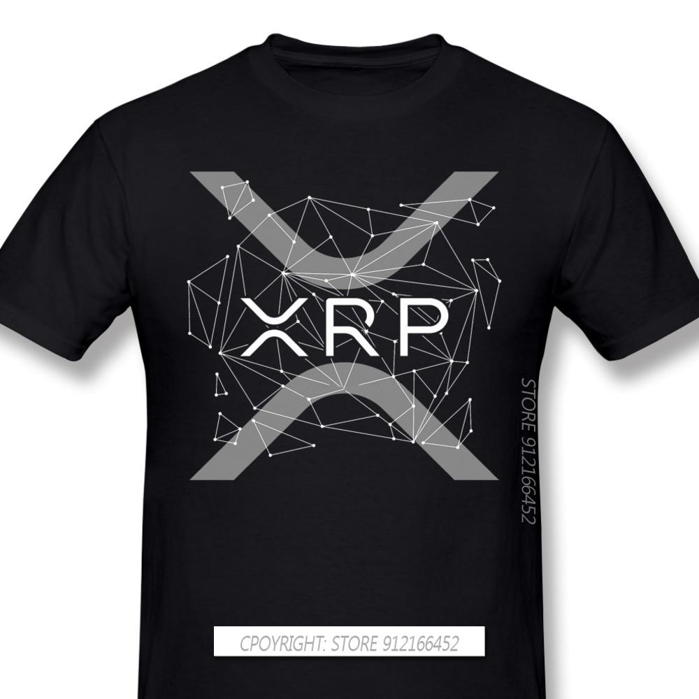 XRP Ripple Монета Криптовалюта 2024 Популярный Новый Прибывший Футболка Ripple Крипто Оверсайз Хлопковая Рубашка Для Мужчин Футболки Для Взрослых...