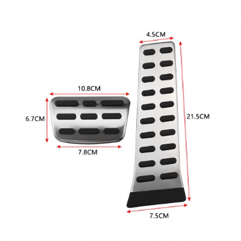 АТ МТ Для Hyundai Sonata Santa Fe Tucson IX35 I40 Elantra для Kia Sorento Sportage Optima K3 K5 2010-2015 Стальная накладка на педаль автомобиля