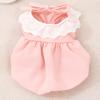Платье для домашних животных, мягкое, удобное, дышащее, с кружевным воротником, на бретельках, дизайн, летнее нарядное платье для собак, кошек, товары для домашних животных