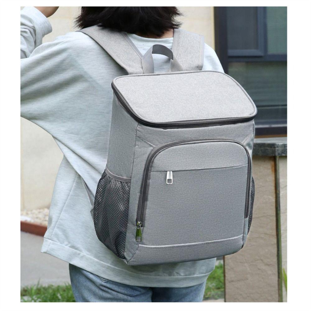 Thermal Cooler Backpack Cooler Outdoor Picnic Bag Thickened Thermal Backpack Camping/Hiking/Picnic
