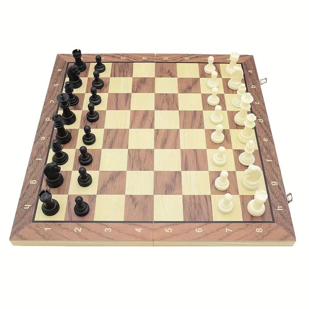 Foldable Educational Chess Game Set Magnetic International Chess Set Parent-child Game