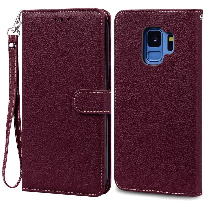 Чехол S9/S9 Plus для Samsung Galaxy S9, чехол G960F, кожаный чехол-кошелек, откидная крышка для Samsung Galaxy S9+, S 9 Plus, G965, чехол для телефона