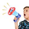 ZK30 Novelty Horn Toy Voice Changer Loud Speaker Halloween Voice Changing Loudspeaker Amplifies Sound Effect Megaphone Kids Gift